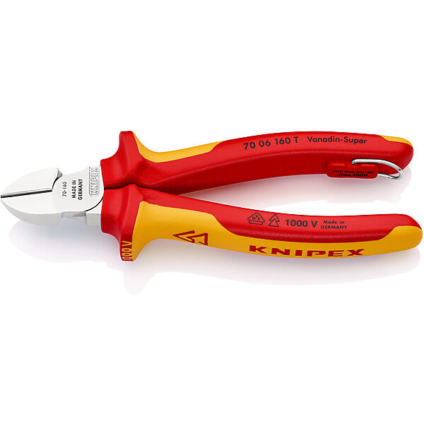 KNIPEX VDE Seitenschneider 160mm 70 06 160 T